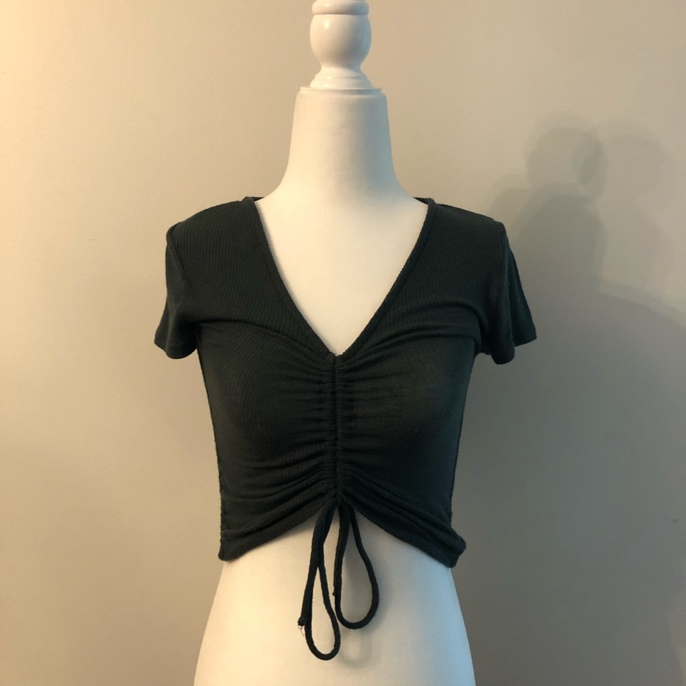 Urban Outfitters- Out From Under Cinched Crop Top